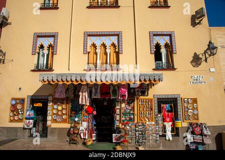 Souvenirladen in Cordoba, Spanien Stockfoto