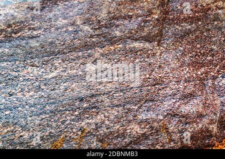 Seestein Textur, Naturstein Hintergrund Stockfoto