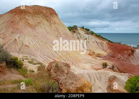 Der Zuckerhut im Hallett Cove Conservation Park Stockfoto