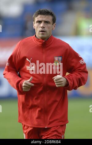 Liberec, Tschechische republik. Oktober 2006. Tschechische republik ''A'' gegen San Marino ''A'', 7:0, Gruppe D Euro 2008 Qualifikationsspiel, 7.X.0, Liberec, CZE. Marek Kulic, Fußball der tschechischen Mannschaft. Foto Slavek Ruta Kredit: Slavek Ruta/ZUMA Wire/Alamy Live News Stockfoto