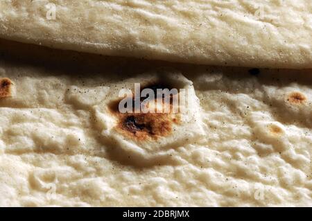 Nahaufnahme von Piadinromagnol Stockfoto