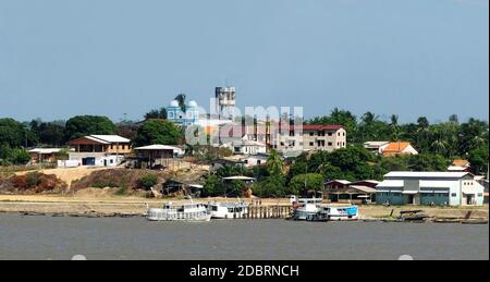 Santarem, Brasilien am Amazonas Stockfoto