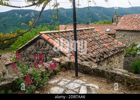 Laboule, Ardeche, Frankreich Stockfoto