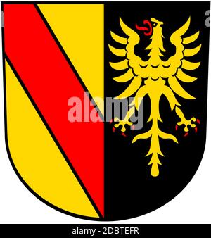 Wappen der Stadt Eppingen. Deutschland Stockfoto