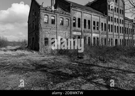 Alte Fabrik Stockfoto