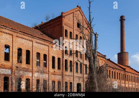 Alte Fabrik Stockfoto