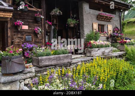 Trelechamp, Chamonix, haute Savoie, Frankreich Stockfoto