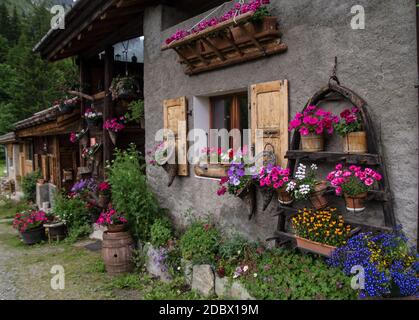 Trelechamp, Chamonix, haute Savoie, Frankreich Stockfoto