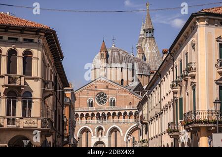 PADUA, ITALIEN 17. JULI 2020: Kathedrale des heiligen Antonius in Padua, Italien Stockfoto