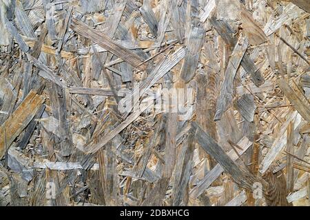 Holzhintergrund mit warmen Braun- und Grautönen Stockfoto