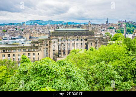 Edinburgh Schottland 5. Aug 2020 Ansicht von Edinburgh, Schottland, von Calton Hill aus gesehen Stockfoto