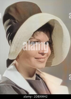 Eva Bartok, ungarisch britische Fictitious character, Deutschland frühe 1960er Jahre. Ungarische britische Schauspielerin Eva Bartok, Deutschland Anfang der 60er Jahre. Stockfoto