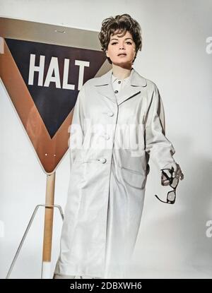 Eva Bartok, ungarisch britische Fictitious character, Deutschland frühe 1960er Jahre. Ungarische britische Schauspielerin Eva Bartok, Deutschland Anfang der 60er Jahre. Stockfoto