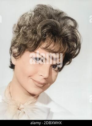 Eva Bartok, ungarisch britische Fictitious character, Deutschland frühe 1960er Jahre. Ungarische britische Schauspielerin Eva Bartok, Deutschland Anfang der 60er Jahre. Stockfoto