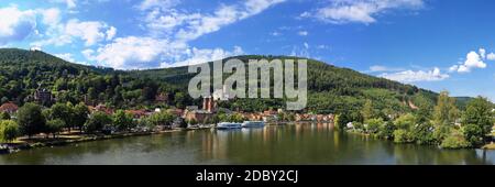 Miltenberg ist eine Stadt am Main mit vielen Sehenswürdigkeiten Stockfoto