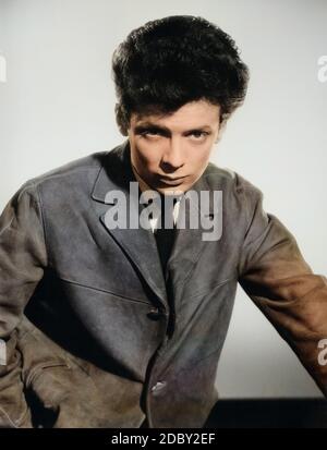 Harry Engel, deutscher Wis und Fernsehregisseur, Deutschland um 1961. Deutsche Schauspieler und TV-Regisseur Harry Engel, Deutschland Ca. 1961. Stockfoto