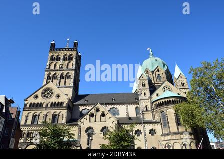 Basilika St. Quirinus, Neuss, Deutschland Stockfoto