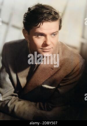 Walter Giller, deutscher Wittlich, Deutschland 1956. Deutsche Schauspieler Walter Giller, Deutschland 1956. Stockfoto
