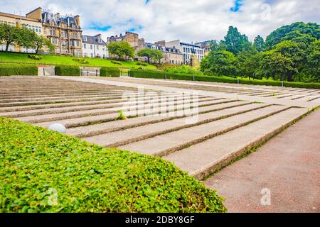 Edinburgh, Schottland 7. August 2020 Princes Street Gardens am Sommertag in Edinburgh, Schottland Stockfoto