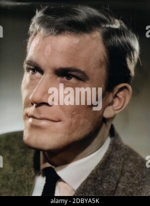 Hellmut Lange, deutscher Wis und Synchronsprecher, Deutschland um 1969. Deutsche Schauspieler und Vertonung Schauspieler Hellmut Lange, Deutschland um 1969. Stockfoto