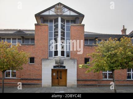 Die Gerichte in newport auf der Insel wight Stockfoto