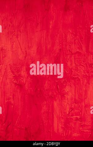 Rot bemalte abstrakte Textur Hintergrund Stockfoto
