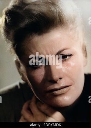 Susanne Uhlen, deutsche Plant und Regisseurin, Deutschland 1970er Jahre. Die deutsche Schauspielerin und Regisseurin Susanne Uhlen, Deutschland 1970. Stockfoto