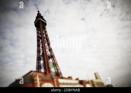 Blackpool Tower, Lancashire, UK. Stockfoto