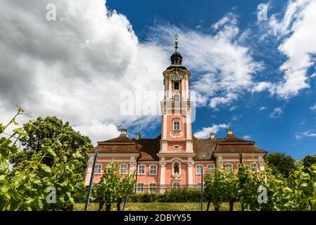 Wallfahrtskirche Birnau am Bodensee, Uhldingen-Mühlhofen, Baden-Württemberg, Deutschland Stockfoto