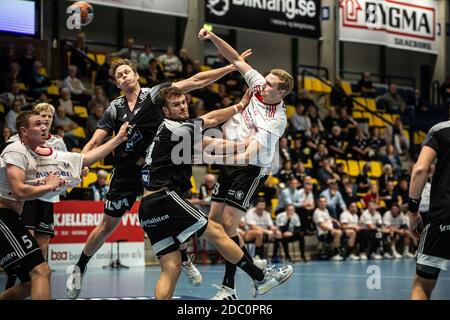 Silkeborg, Dänemark. November 2020. Rune Andersen (18) von Fredericia Handball gesehen im Danish Men's Handball League Spiel zwischen Bjerringbro-Silkeborg und Fredericia Handball in der JYSK Arena in Silkeborg. (Foto Kredit: Gonzales Foto/Alamy Live News Stockfoto