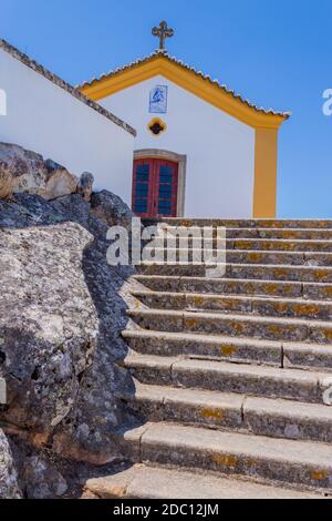 Ermida da Nossa Senhora da Penha in Serra de Sao Mamede in Castelo de Vide, Portugal Stockfoto