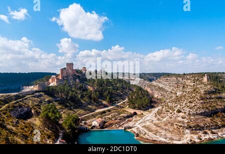 Alarcón. Provincia de Cuenca. Castilla la Mancha. España. Stockfoto