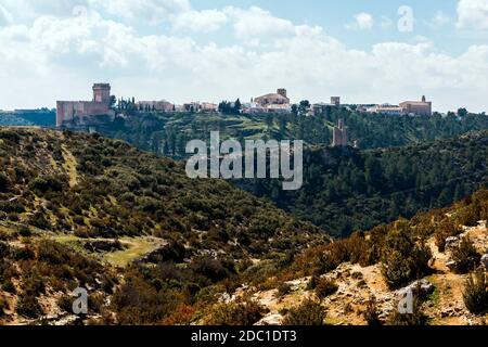 Alarcón. Provincia de Cuenca. Castilla la Mancha. España. Stockfoto