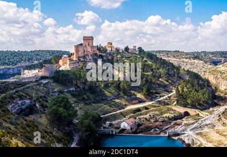 Alarcón. Provincia de Cuenca. Castilla la Mancha. España. Conjunto histórico artístico. Stockfoto