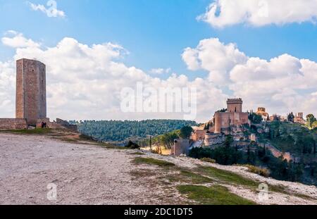 Alarcón. Provincia de Cuenca. Castilla la Mancha. España. Stockfoto