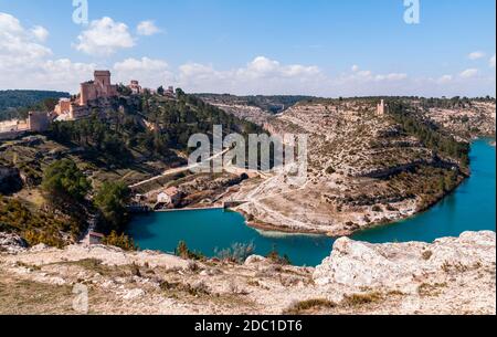 Alarcón. Provincia de Cuenca. Castilla la Mancha. España. Stockfoto