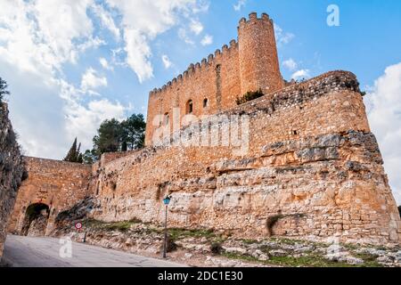 Castillo y Parador nacional de Alarcón. Provincia de Cuenca. Castilla la Mancha. España. Stockfoto