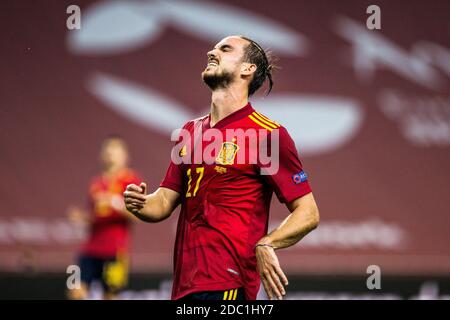 Fabian Ruiz aus Spanien während des UEFA Nations League Fußballspiels zwischen Spanien und Deutschland am 17. November 2020 bei der la / LM Stockfoto