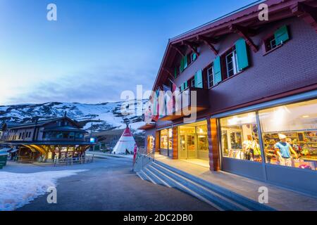 Kleine Scheidegg, Jungfrau Region, Berner Oberland, Schweizer Alpen, Schweiz, Europa Stockfoto