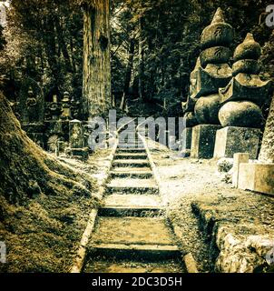 Berg Koyasan, UNESCO-Weltkulturerbe, Japan. Stockfoto