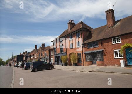 Gebäude in der Altstadt von Beaconsfield in Großbritannien Stockfoto