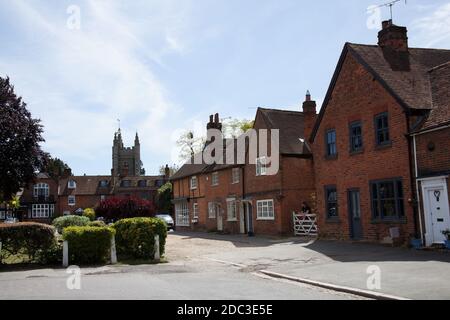Gebäude in der Altstadt von Beaconsfield in Buckinghamshire in Großbritannien Stockfoto