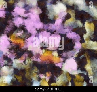 Abstrakt bunten handgezeichneten Hintergrund. Stock Vektor