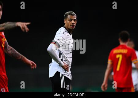 Braunschweig, Deutschland. November 2020. Lukas Nmecha (Deutschland). GES/Fußball/Europameisterschaft Qualifikation: Deutschland U21 - Wales U21, 11/17/2020 Fußball/Fußball: Euro Qualifier Under 21: Deutschland gegen Wales, Braunschweig, 17. November 2020 Quelle: dpa/Alamy Live News Stockfoto