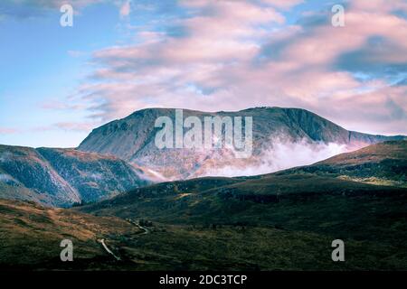 Ben Nevis, der höchste Berg Großbritanniens Stockfoto