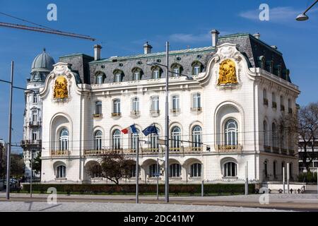 Botschaft von Frankreich, Technikerstraße, Wien, Österreich Stockfoto