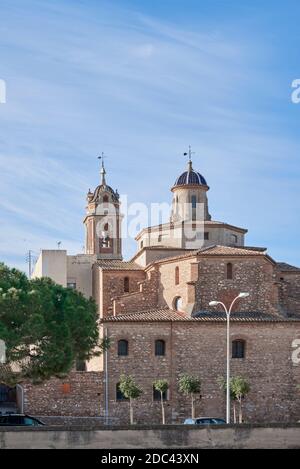 Eremitage von San Blas (Sant Blai) Schutzpatron von Burriana, katholische Kirche von lokalem Interesse, Burriana, Borriana, Castellon der Plana, Spanien. Stockfoto