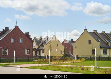 Kaliningrad, Russland - 10. Mai 2020: Innovativer Cluster Technopolis GS in Gusev. Kaliningrad. Stockfoto
