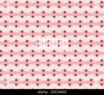 Geometrisches abstraktes Musterdesign. Inspirierende Vektorgrafiken Collage mit einfachen geometrischen Formen und Grunge-Textur gemacht Stock Vektor