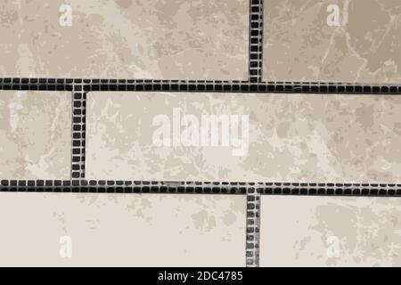 Die Textur von Naturstein, Sandstein, Kalkstein, Granit Stock Vektor